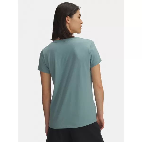  Dámske tričko UNDER ARMOUR UA LOGO SS 1356305-323 ZELENÁ 