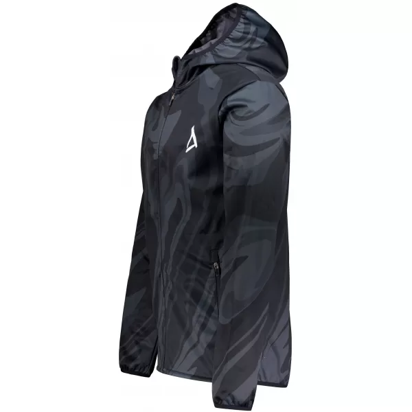  Pánska softshellová bunda premium ALTISPORT VOJ/ALM072JACK01 ČIERNA 