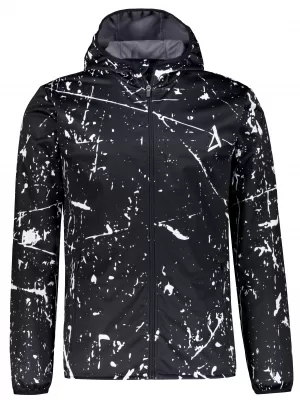 Pánska softshellová bunda premium ALTISPORT VOJ/ALM034JACK01 ČIERNA