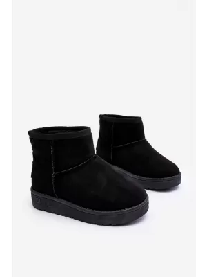 Detské zimné topánky BIG STAR MM374054 BLACK Big Star Shoes