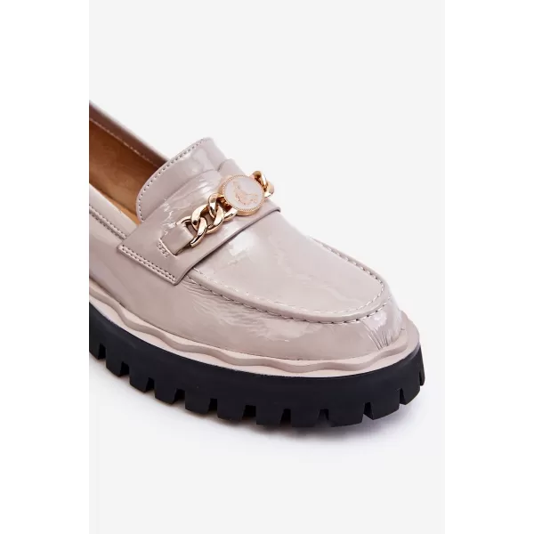 Dámske mokasíny S.BARSKI Ronin LIGHT GREY 