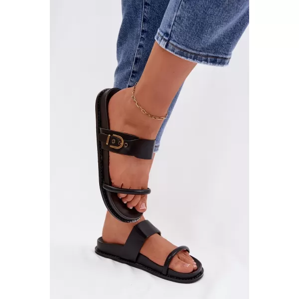  Dámske šľapky BOTO SARILISSE 41609 BLACK 