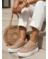 Dámske topánky DSTREET ZY1373 KHAKI