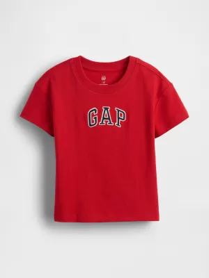 Detské tričko GAP ORIGINAL LOGO TEE 779644-01 TOMATO SAUCE