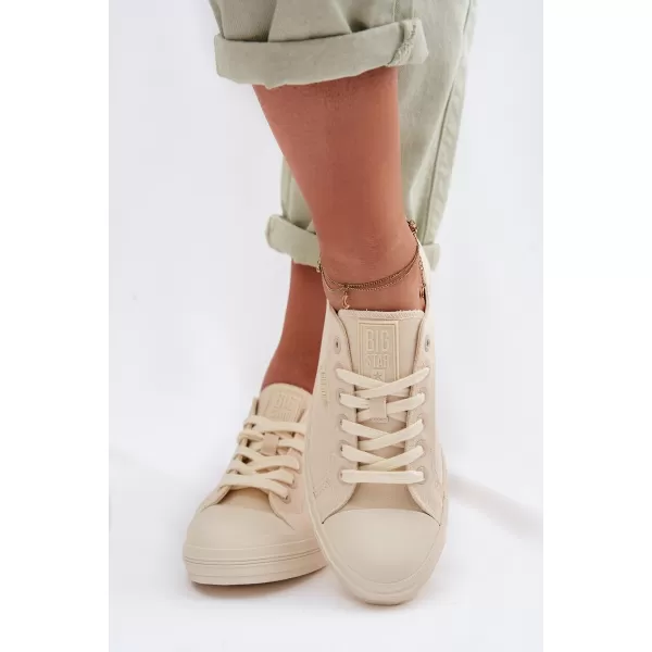  Dámske tenisky BIG STAR TT274818 BEIGE Big Star Shoes 