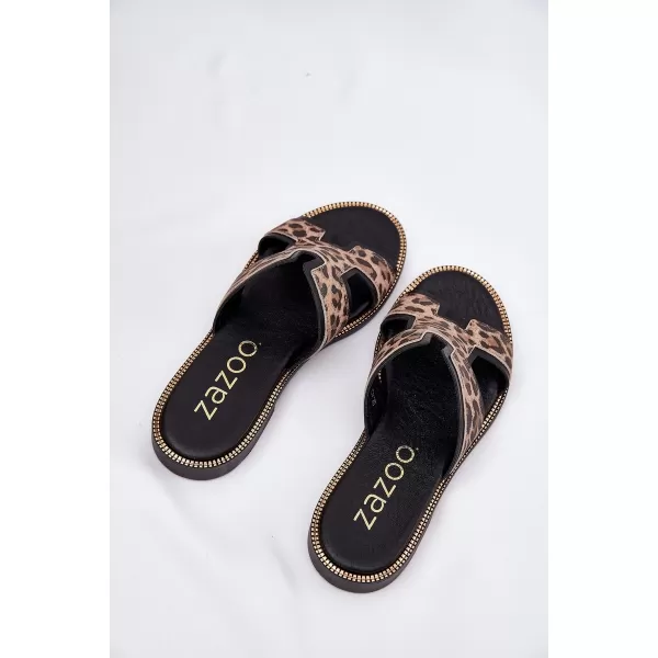 Dámske šľapky ZAZOO 40383 BEIGE 