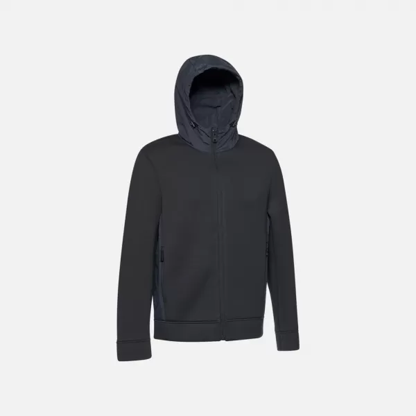  Pánsky sveter GEOX SWEATER G012321 TMAVO MODRÁ 
