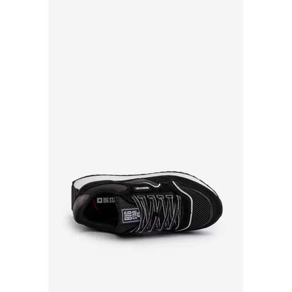  Pánske tenisky BIG STAR NN174321 BLACK Big Star Shoes 