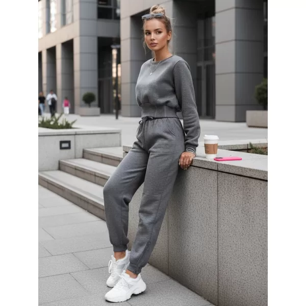  Dámske šaty DSTREET AY0647 TMAVO ŠEDÁ 