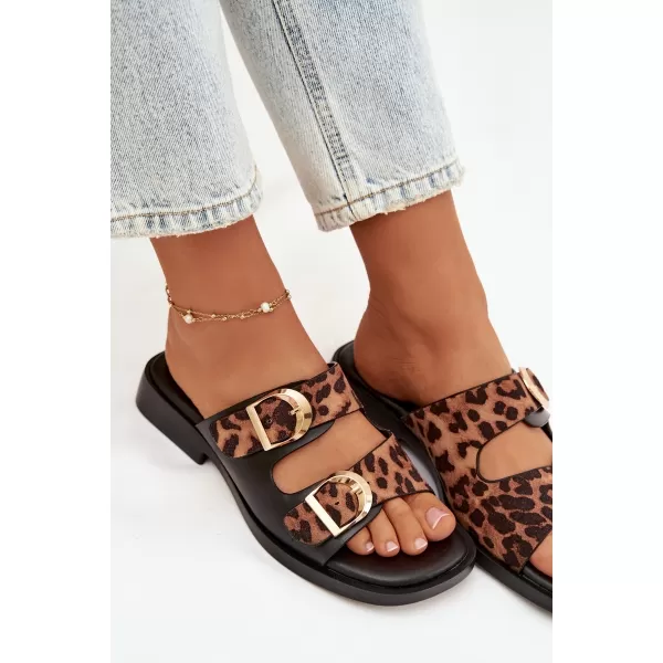  Dámske šľapky BOTO DANELLE 41335 TIGER/BLACK 