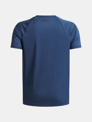 Chlapčenské tričko UNDER ARMOUR UA TECH BIG LOGO SS 1363283-498 MODRÁ