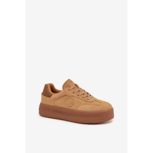  Dámske tenisky BIG STAR SS274762 BROWN/BEIGE Big Star Shoes 