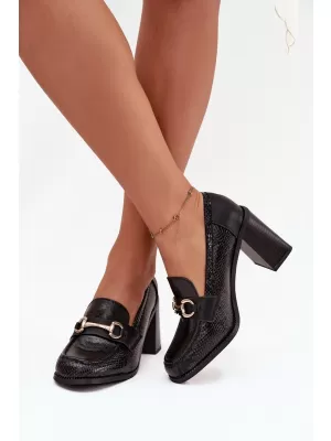 Dámske topánky na podpätku BOTO NOVELLA 39305 BLACK