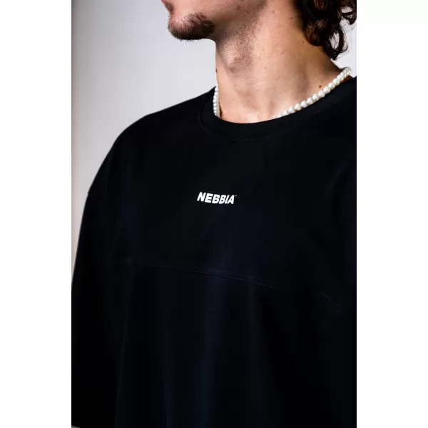  Nadrozmerné tričko POWER 898 BLACK Nebbia 