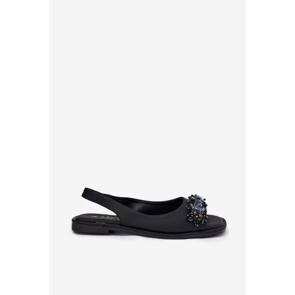  Dámske sandále S.BARSKI KV51-079 BLACK 