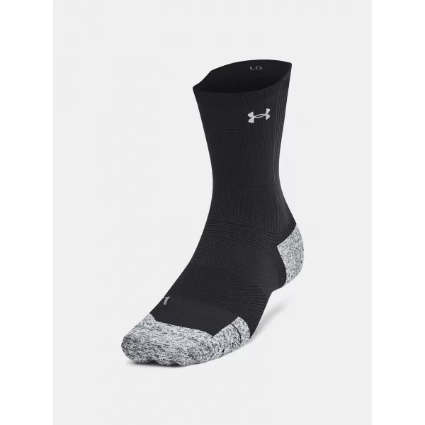  Ponožky UNDER ARMOUR UA AD RUN CUSHION CREW (3 PÁRY) 1387043-001 ČIERNA 