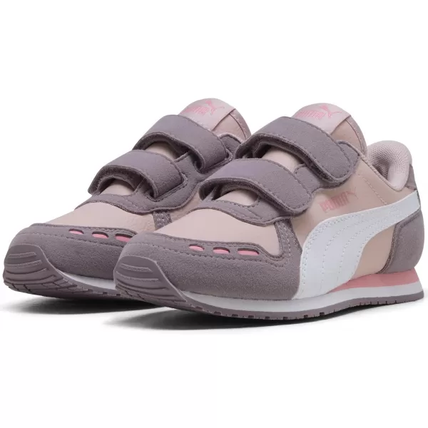  Detská obuv PUMA CABANA RACER SL 20 V PS 383730-22 FIALOVÁ HMLA/BIELY/SLIVKOVÝ LEKVÁR 