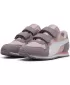 Detská obuv PUMA CABANA RACER SL 20 V PS 383730-22 FIALOVÁ HMLA/BIELY/SLIVKOVÝ LEKVÁR
