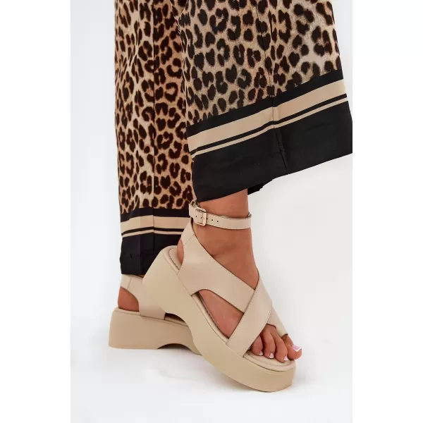  Dámske sandále BOTO TENZORUS 36261 BEIGE 