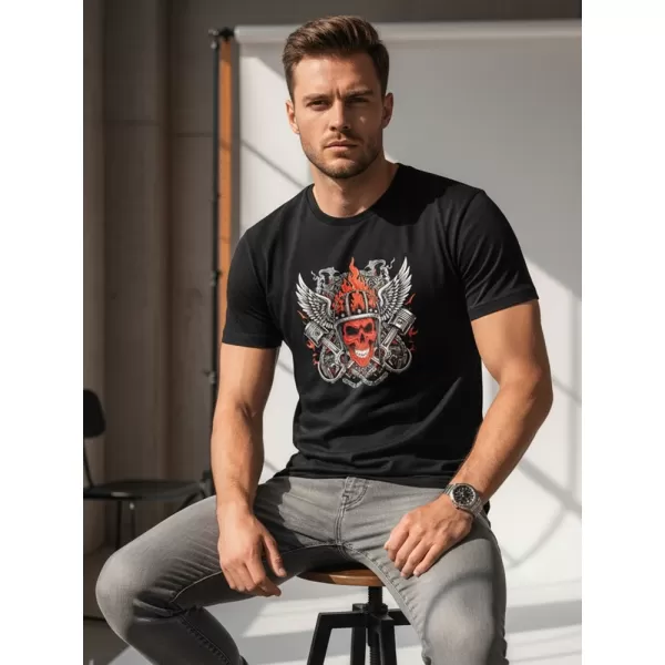  Pánske tričko DSTREET NX058R ČIERNA 