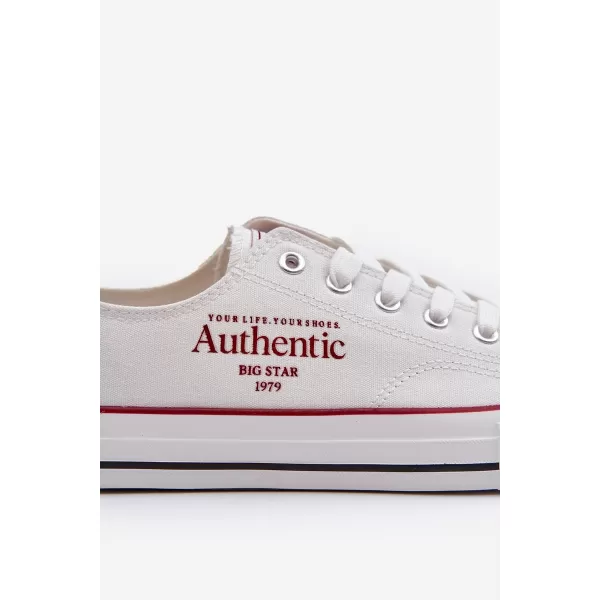  Pánske tenisky BIG STAR NN174006 WHITE Big Star Shoes 