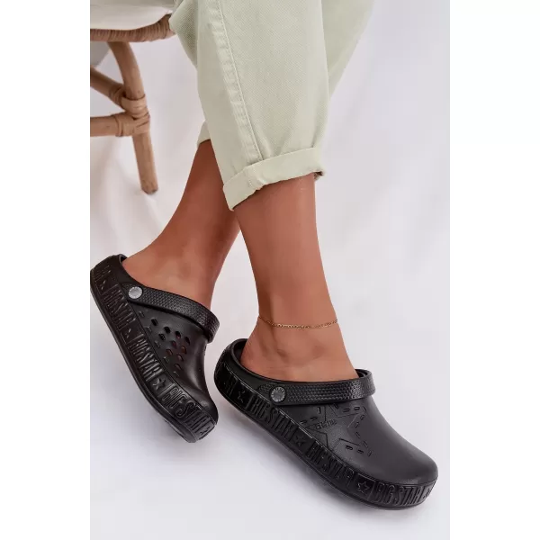  Dámske šľapky BIG STAR TT274A084 BLACK Big Star Shoes 