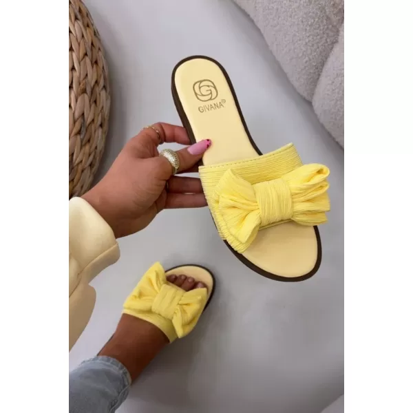  Dámske šľapky BOTO AMIVELLE 41415 YELLOW 