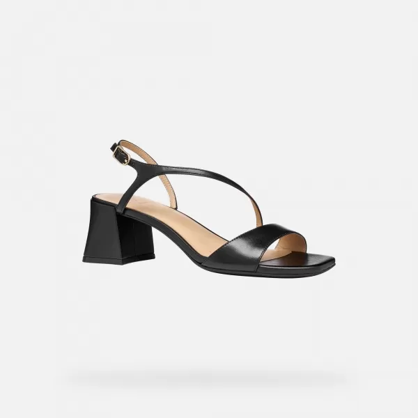  Dámske sandále GEOX NEW ERAKLIA 50 T01 G012950 ČIERNA 