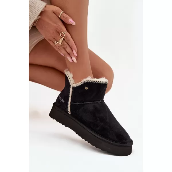  Dámske snehule WRANGLER 20253093.25Y BLACK 
