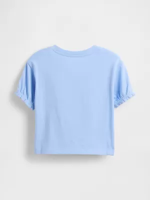 Detské tričko GAP LOGO TEE 816542-00 WIND BLUE