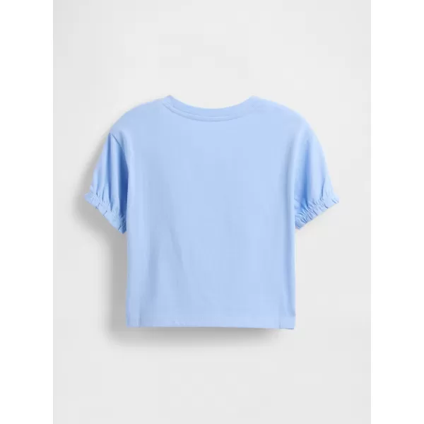  Detské tričko GAP LOGO TEE 816542-00 WIND BLUE 