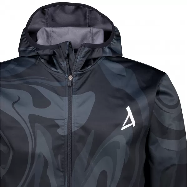  Pánska softshellová bunda premium ALTISPORT VOJ/ALM072JACK01 ČIERNA 