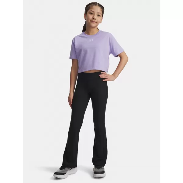  Dievčenské športové nohavice UNDER ARMOUR MOTION FLARE PANT 1379988-001 ČIERNA 