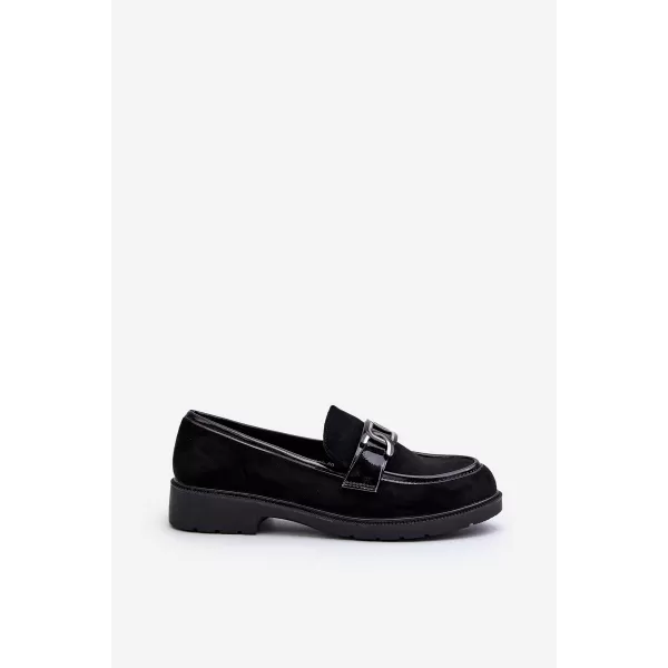  Dámske mokasíny S.BARSKI HY350A BLACK 