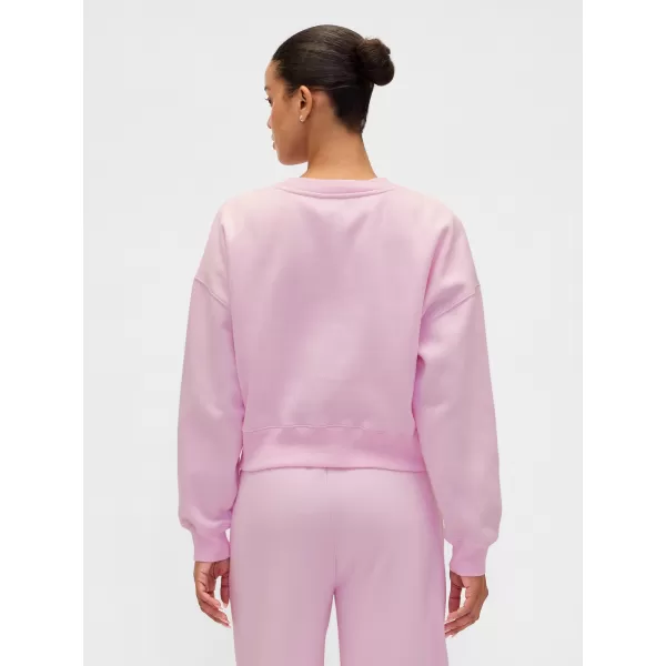  Dámska mikina GAP CREW CROP SWEATSHIRT 852831-02 PRIMROSE PINK 
