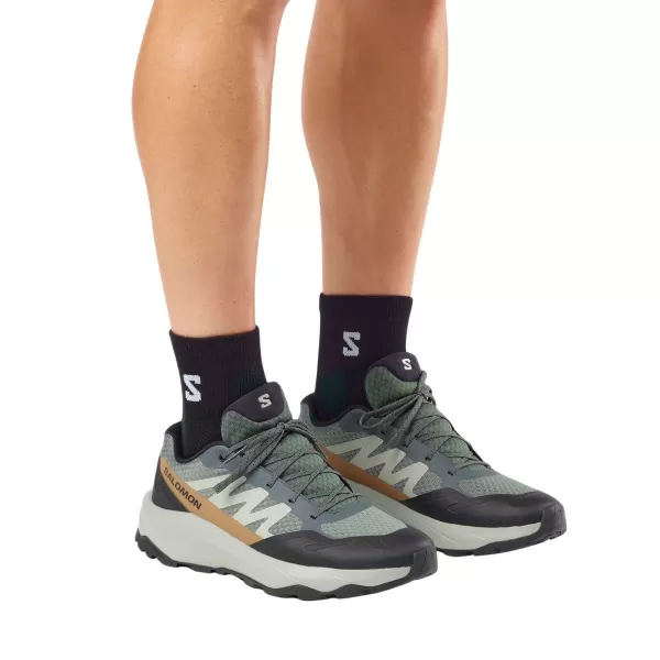  Pánske topánky SALOMON OUTSCAPE L49152100 SEDONA SAGE/WROUGHT IRON/BRILLIANT OLIVE 