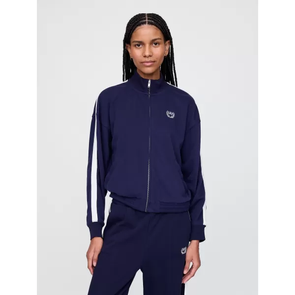  Dámska bunda GAP LOGO FULLZIP JACKET 732240-01 NAVY UNIFORM 