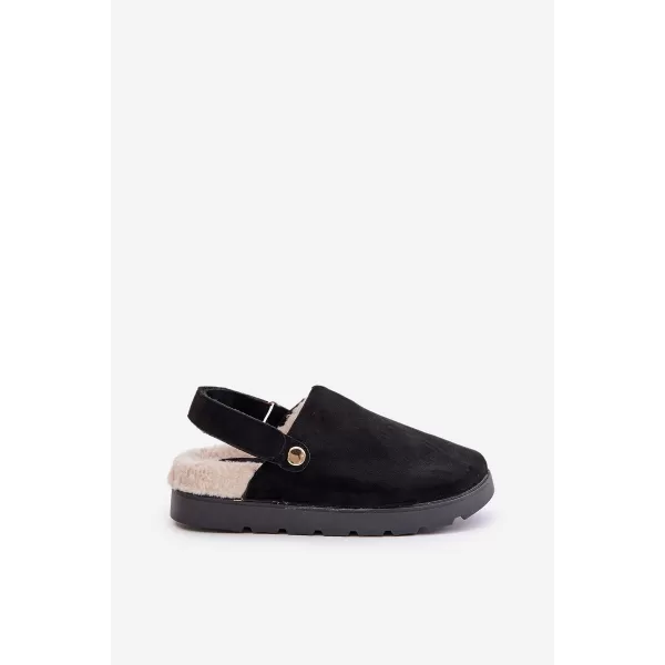  Dámske šľapky BOTO LINNEOLA 34719 BLACK 