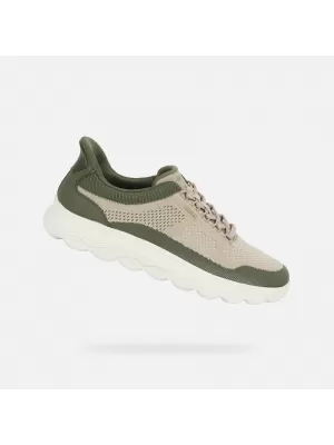 Pánske tenisky GEOX SPHERICA PLUS FAST IN G014663 BÉŽOVÁ