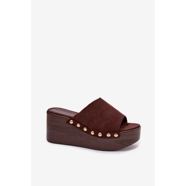  Dámske sandále BOTO HELIVINA 41630 BROWN 