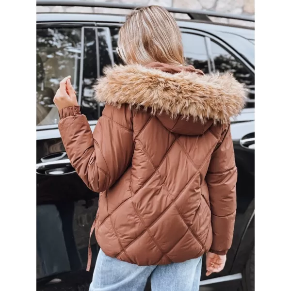  Dámska bunda DSTREET TY5231 HNEDÁ 