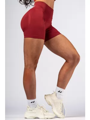 Push-up šortky s vysokým pásom POWER 893 RED Nebbia