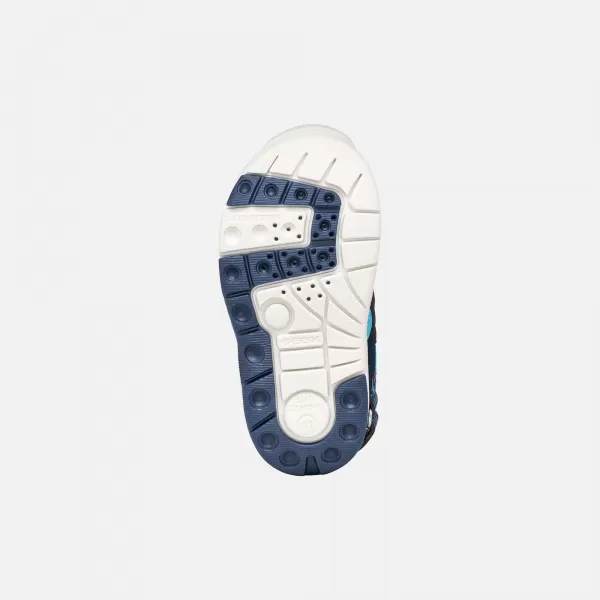  Chlapčenské sandále GEOX SANDAL MULTY B650FA0CE14CF44D MODRÁ 