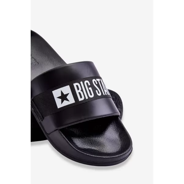  Pánske žabky BIG STAR LL174458 BLACK Big Star Shoes 