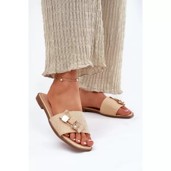  Dámske šľapky BOTO SALLARIELA 37528 BEIGE 