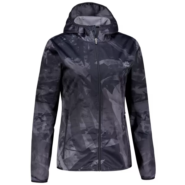  Dámska softshellová bunda premium ALTISPORT VOJ/ALW096JACK01 ČIERNA 