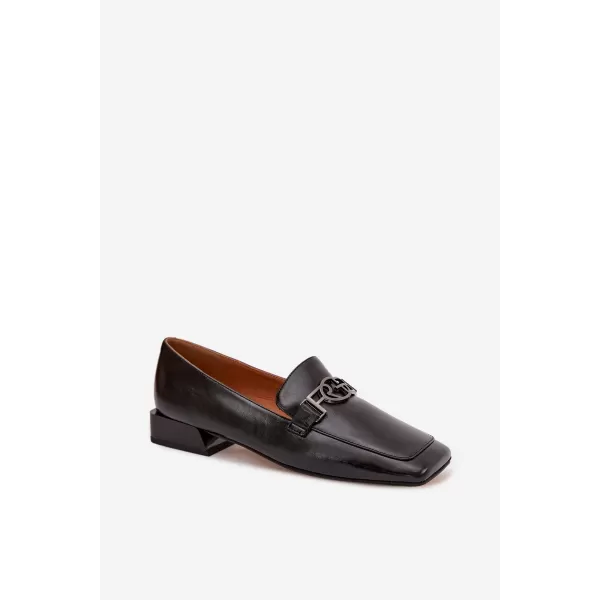  Dámske mokasíny D&A CR61-3125 BLACK 