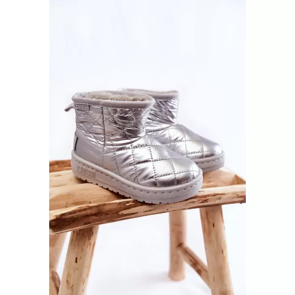  Detské snehule BIG STAR KK374241 SILVER Big Star Shoes 