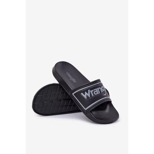  Pánske šľapky WRANGLER AVERELL 20251042.25Y BLACK 