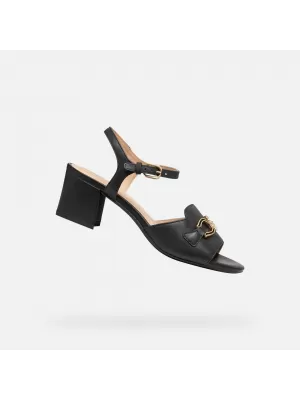 Dámske sandále GEOX NEW ERAKLIA 50 G013134 ČIERNA